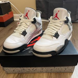 Air Jordan 4 OG White Cement 2016